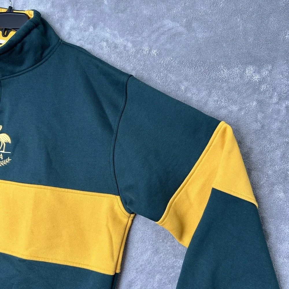 Australia Kangaroo Outback Rugby Longsleeve Jacket Jersey Top Mens size XL
